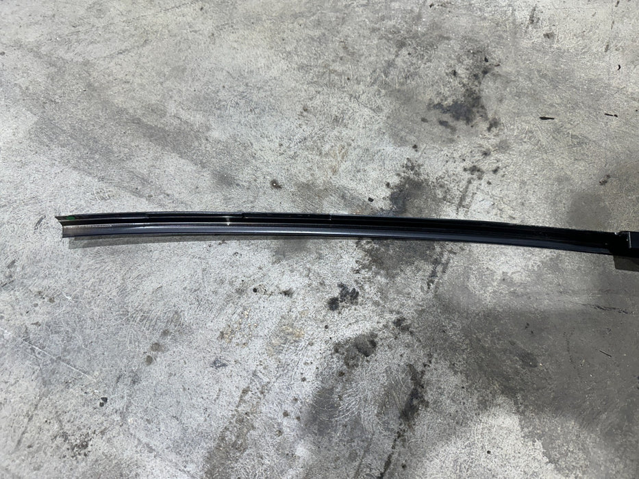 2014 PORSCHE 911 TURBO S LEFT ROOF MOULDING TRIM OEM 991.537.481.02