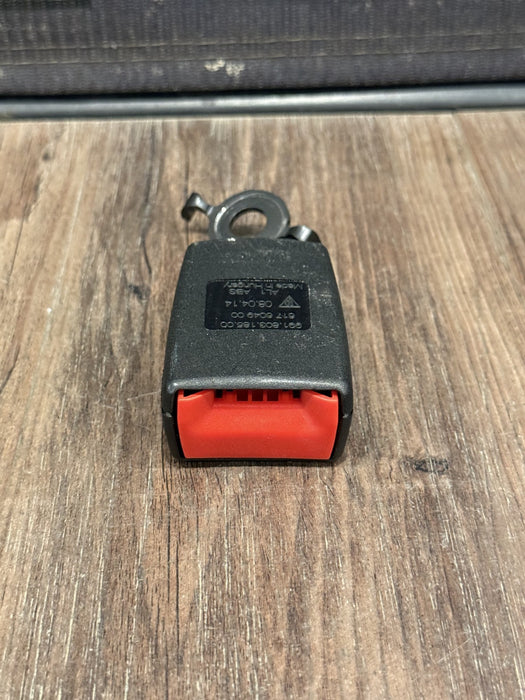 2014 PORSCHE 911 TURBO S 991 REAR LEFT SEATBELT BUCKLE OEM 99180318500