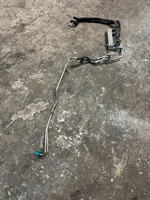 2017 2019 FORD F250 F350 DIESEL TRANSMISSION COOLER W LINES OEM HC34 7J389 CB