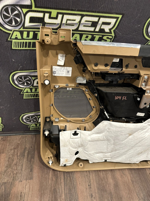 2023 2024 FORD F250 F350 F450 LARIAT FRONT LEFT DRIVER DOOR PANEL OEM