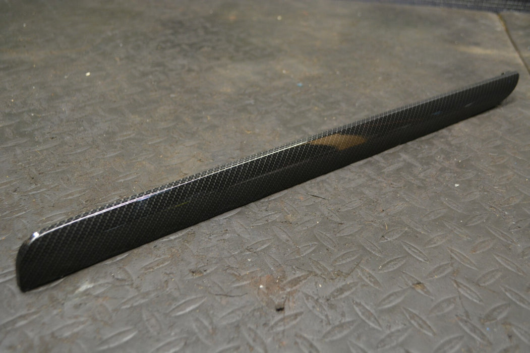 2015-2020 SUBARU WRX STI CARBON FIBER DASH TRIM BEZEL GOVE BOX OEM