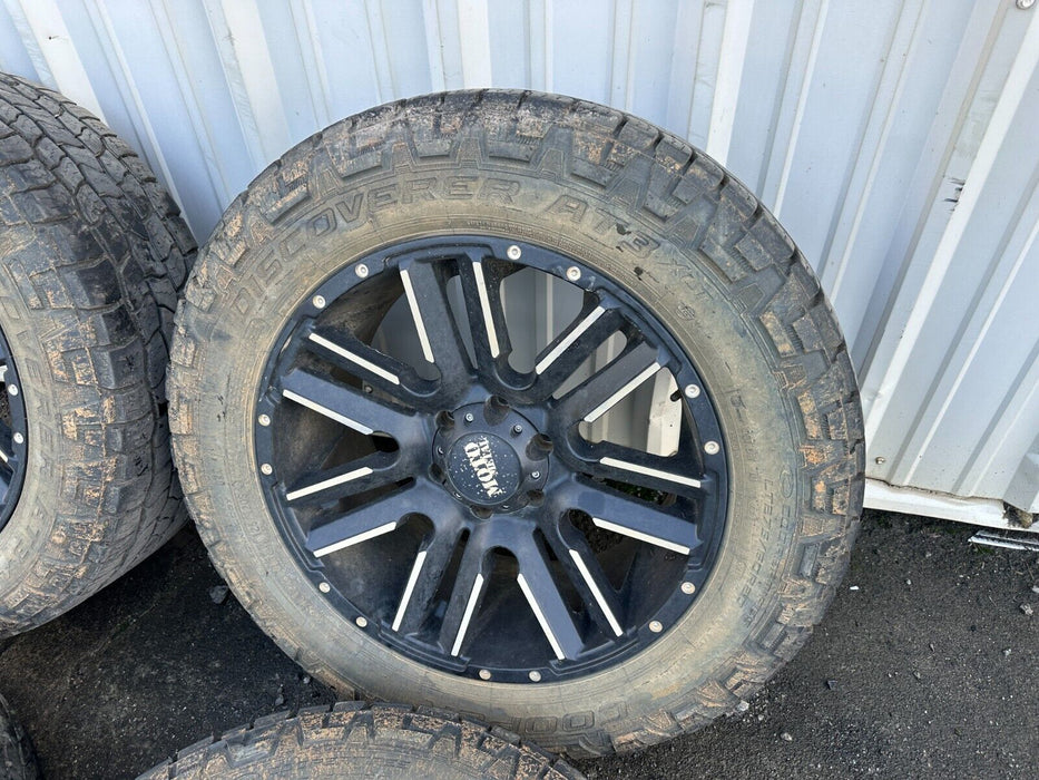 6x5.5 6X139.7 XD MOTO METAL 20X9 WHEELS ONLY RIMS ONLY TPMS INCLUDED