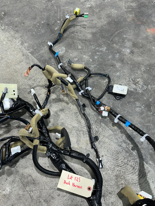 2013 NISSAN 370Z DASH DASHBOARD WIRING HARNESS OEM