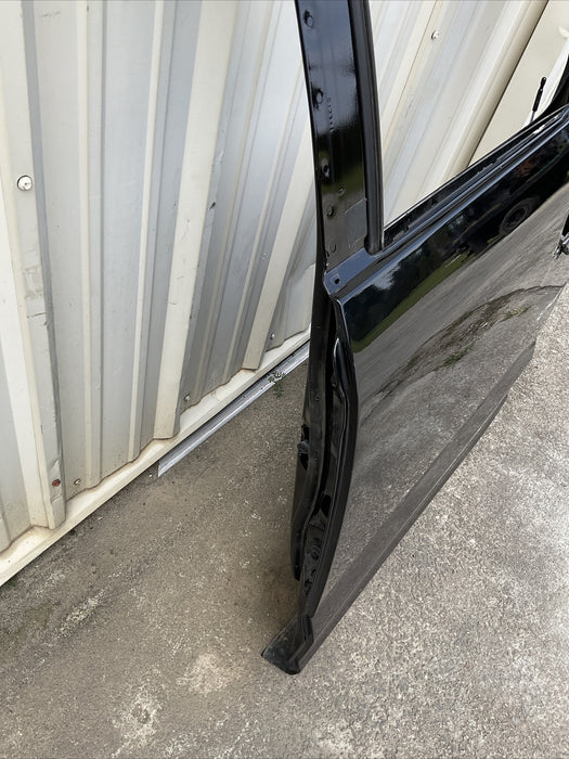 2017-2022 FORD F250 F350 F450 REAR DRIVER LEFT DOOR BLACK (G1,H5) OEM~DAMAGE~