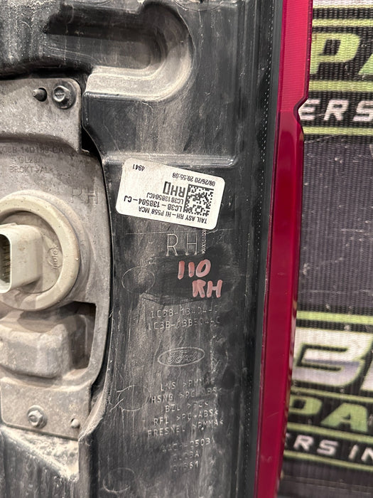 2020-2022 FORD F350 F450 LEFT RIGHT LED TAIL LIGHT PAIR WITH BLISS MODULE OEM