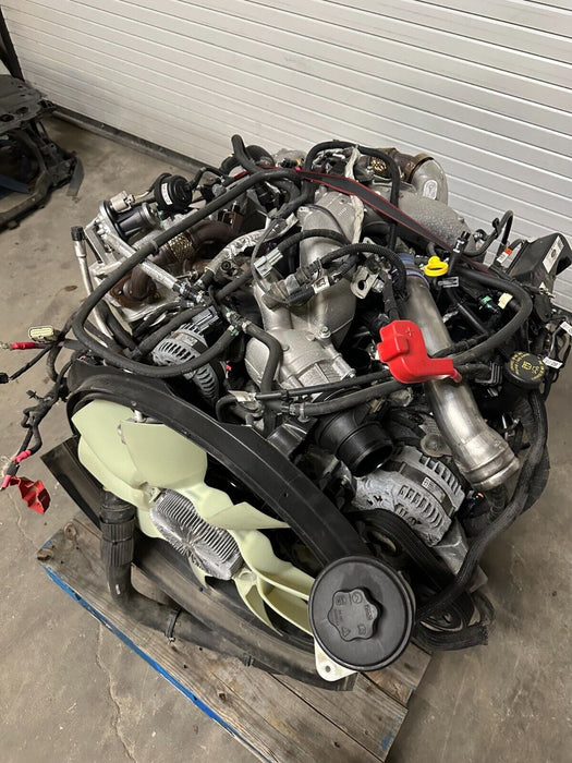 2022 FORD F250 F350 F450 6.7L V8 POWERSTROKE DIESEL ENGINE COMPLETE OEM 14K MILE