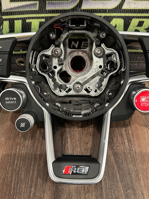 2021 AUDI R8 STEERING WHEEL CONTROL BUTTON BEZEL W PADDLE SHIFTERS OEM *READ*