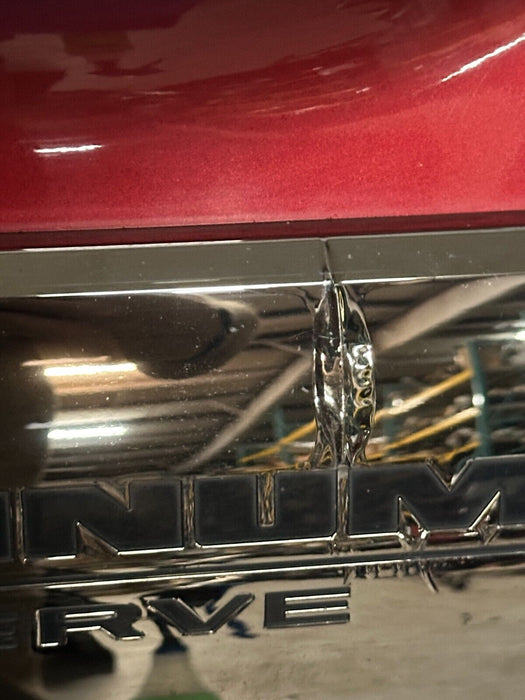 2016 NISSAN TITAN XD PLATINUM RESERVE CAYENNA RED TAILGATE ~MINOR DENTS~ OEM
