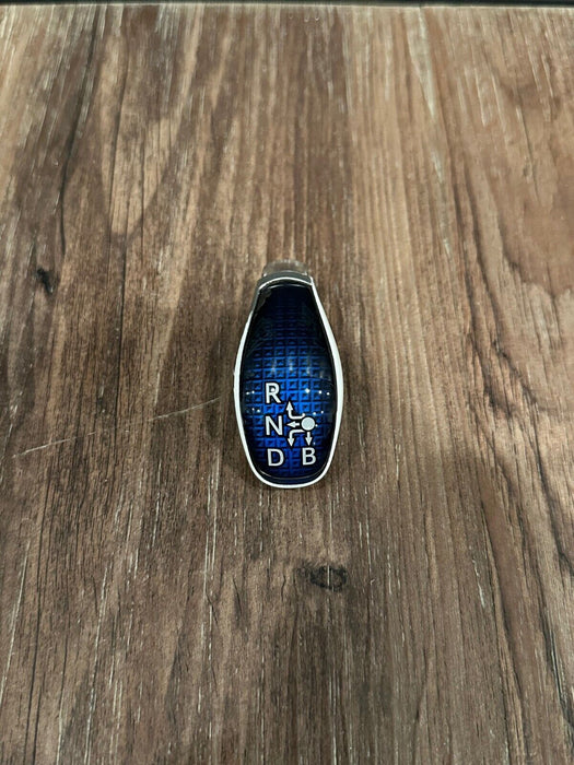 2014 TOYOTA PRUIS V BLUE AUTOMATIC SHIFTER KNOB HANDLE OEM *WEAR*