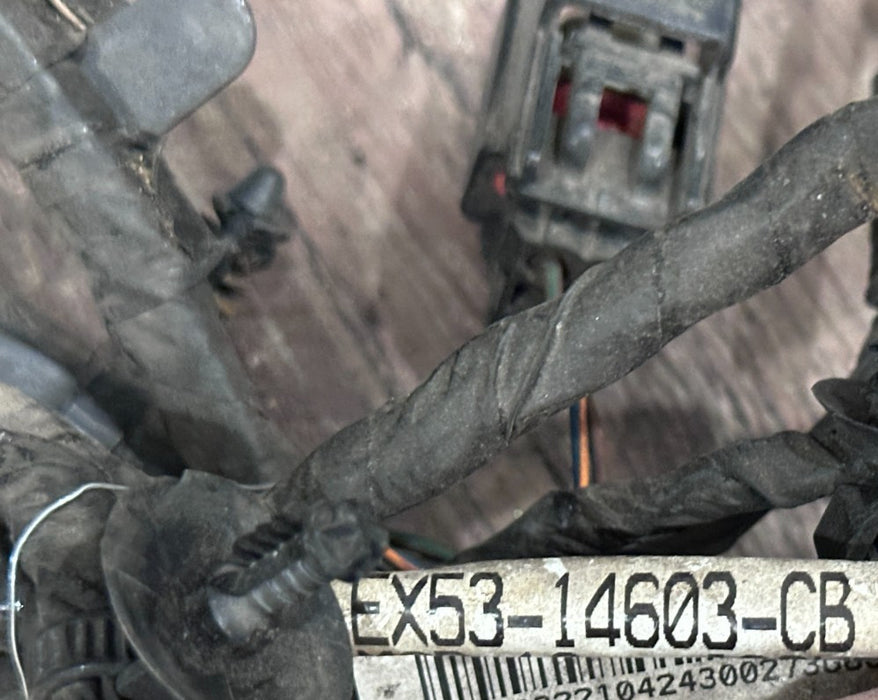 2015 JAGUAR F TYPE R REAR SUBFRAME WIRING HARNESS EX53 9L468 HB OEM