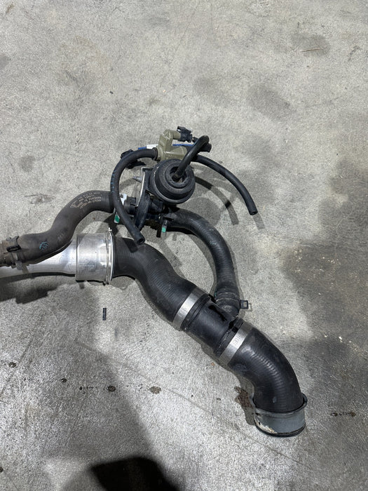 2014 PORSCHE 911 TURBO S REAR RIGHT ENGINE WATER COOLANT HOSE LINES OEM