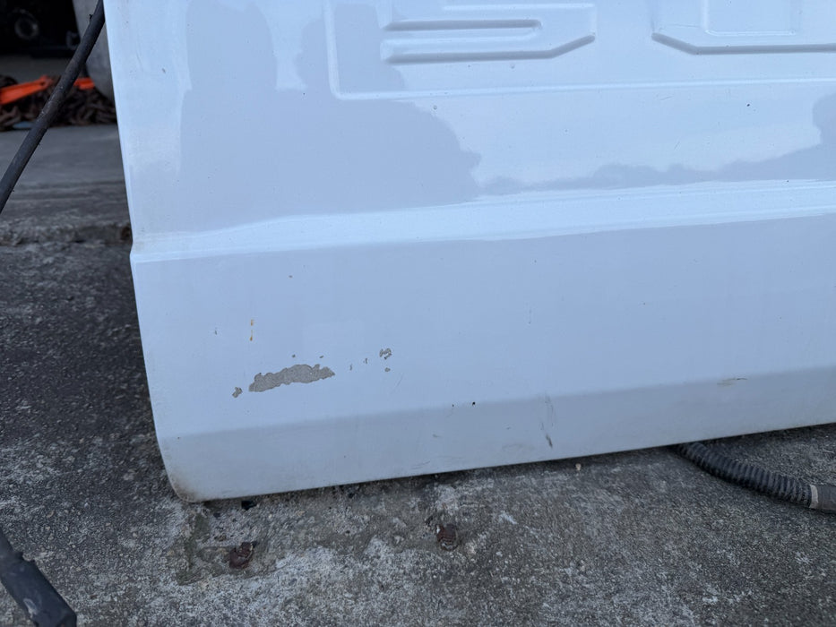 2020 2021 2022 FORD F250 F350 F450 LARIAT TAILGATE OXFORD WHITE OEM *DAMAGE*