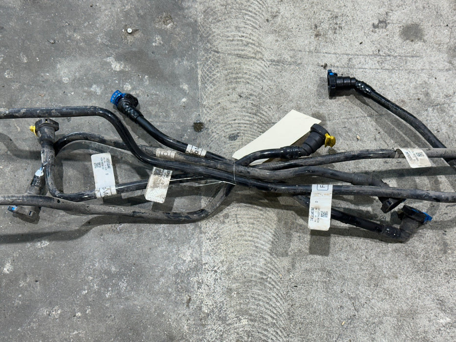 2017-2019 FORD F250 F350 F450 LONG BED FUEL LINES OEM 48 GALLON