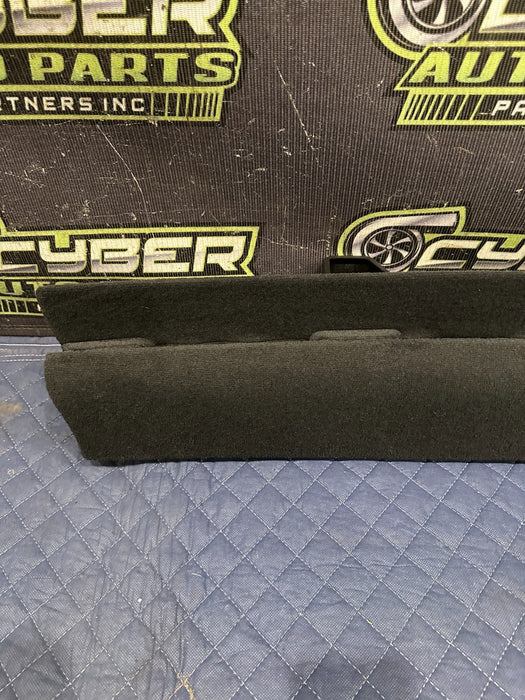 2014 PORSCHE 911 TURBO S REAR PARCEL SHELF CARPET PANEL TRIM OEM 991.555.093
