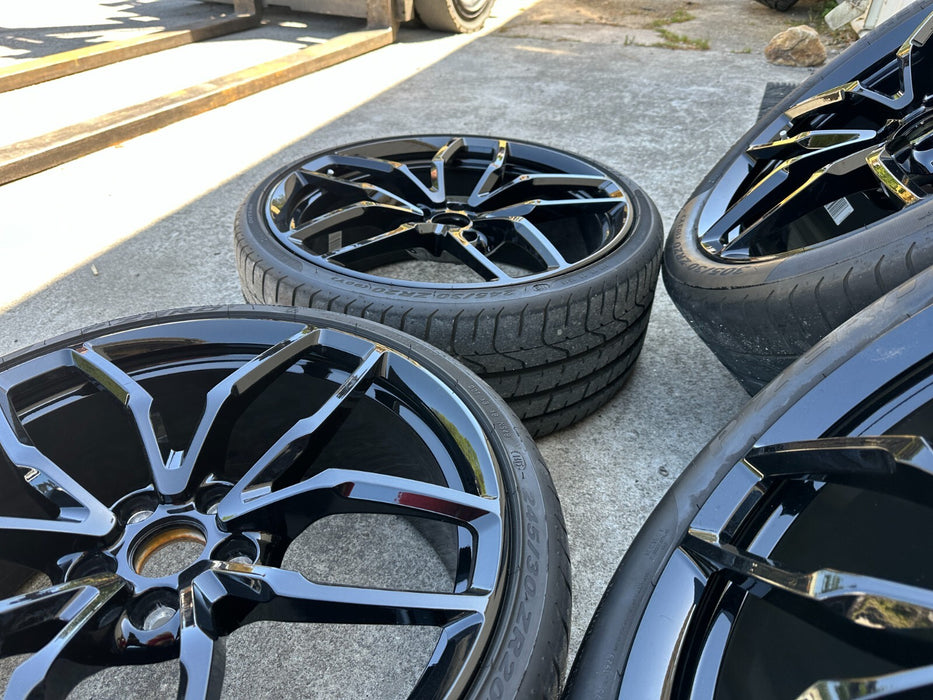 2015 LAMBORGHINI HURACAN OEM GENUINE FACTORY WHEELS RIMS TIRES 20X11 20X8.5