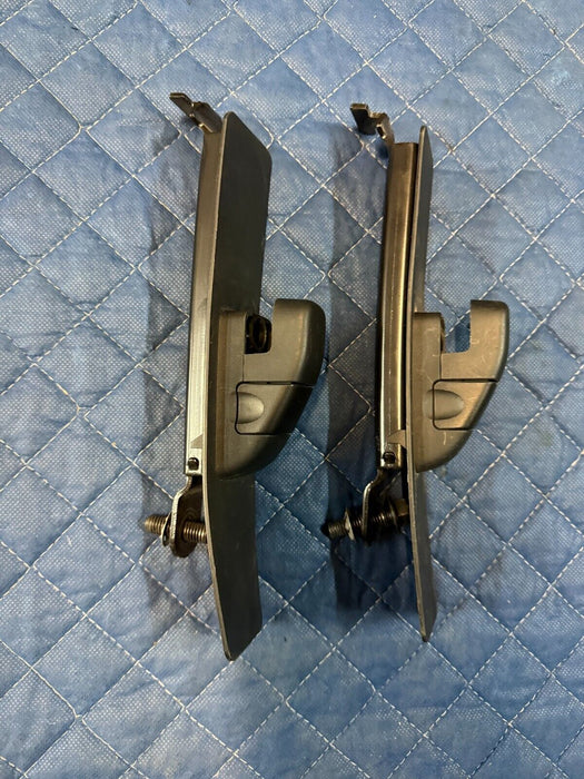 2017 FORD F250 F350 F450 PLATINUM B PILLAR SEAT BELT ADJUSTER BRACKETS PAIR