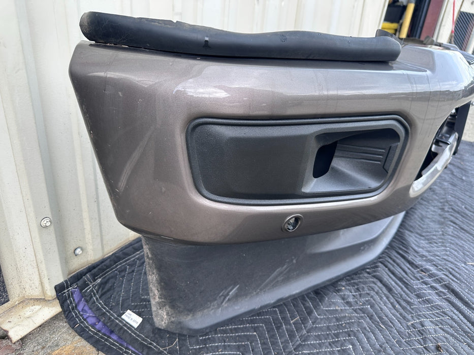 2023 2024 2025 FORD F250 F350 FRONT BUMPER ASSEMBLY STONE GRAY ~PAINT CHIP~