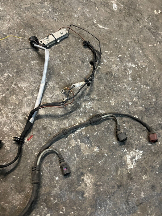 2021 AUDI R8 COUPE REAR LEFT DRIVER LH ENGINE BAY HARNESS ~CUT!!!~