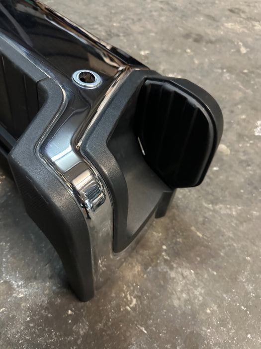 2023 2024 FORD F250 F350 F450 PLATINUM REAR BUMPER CHROME GENUINE OEM