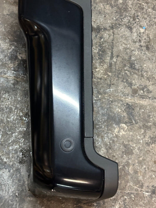 2017 FORD F250 AGATE BLACK REAR BUMPER W/ SENSOR HARNESS OEM ~COSMETIC FLAW~