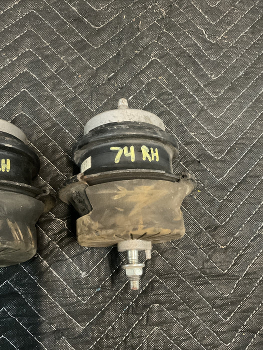 2010 NISSAN 370Z ENGINE MOTOR MOUNT PAIR LEFT RIGHT OEM 79K 2009-2020