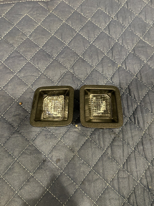 2023-2025 FORD F250 F350 REAR BUMPER LICENSE PLATE LAMP LIGHTS OEM