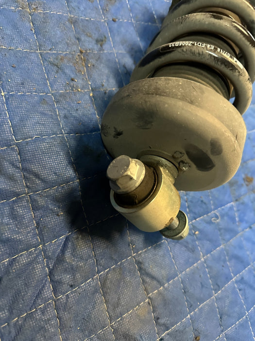 2018 AUDI R8 SPYDER FRONT LEFT SUSPENSION SHOCK ABSORBER OEM 4S0 412 019 Q ~BENT