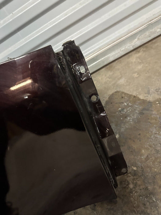 2010 NISSAN 370Z FRONT RIGHT PASSENGER FENDER OEM ~NAG~BLACK CHERRY ~MINOR WEAR~