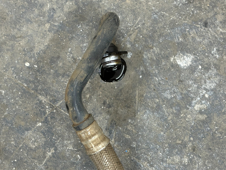 2014 AUDI R8 OEM TRANSMISSION OIL COOLER LINE HOSE PIPE 420115689 420 115 689