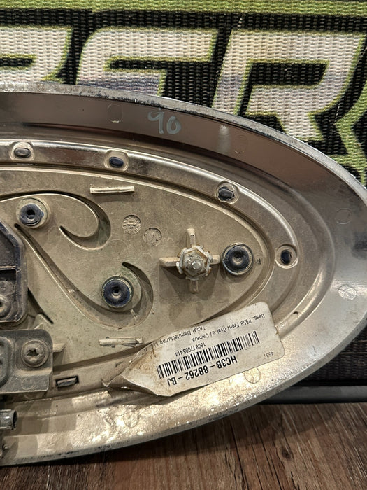 2017-2019 FORD 350 F450 FRONT GRILLE EMBLEM W CAMERA ASSEMBLY OEM *NORMAL WEAR*