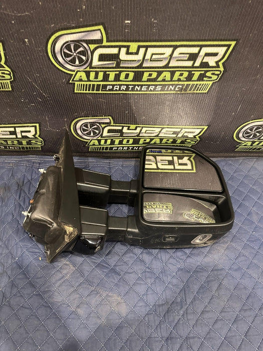 2017-2019 FORD F250 F350 PASSENGER RIGHT TOW MIRROR W CAMERA OEM