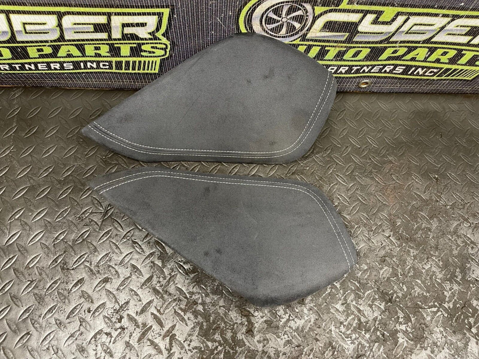 2010 NISSAN 370Z CONSOLE KNEE PAD PANEL TRIM SIDE COVERS PAIR LEFT RIGHT OEM