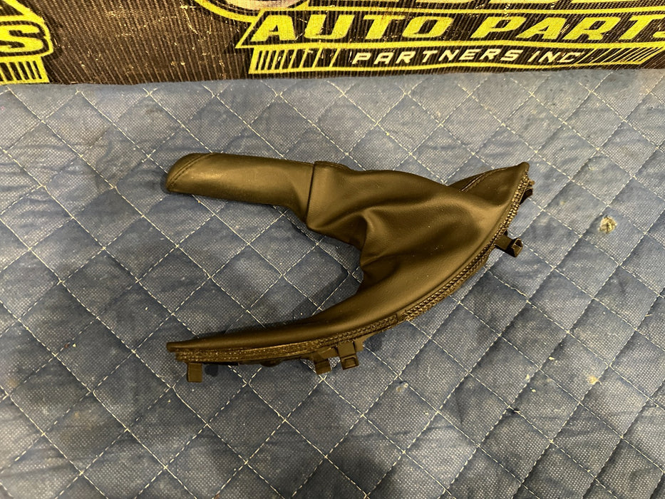 2020 BMW M4 LEATHER PARKING BRAKE BOOT E-BRAKE COVER OEM