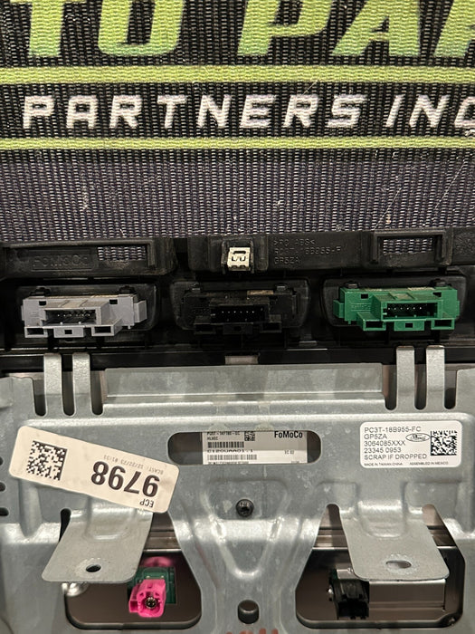 2023-2024 FORD F350 12'' DISPLAY TOUCHSCREEN W BEZEL ASSEMBLY OEM *PIC #5*