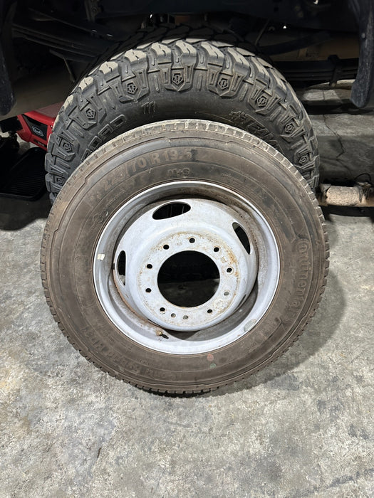 2017-2022 FORD F450 17X6 DUALLY DRW SPARE WHEEL RIM TIRE OEM NEW 8X200 HU94 1015