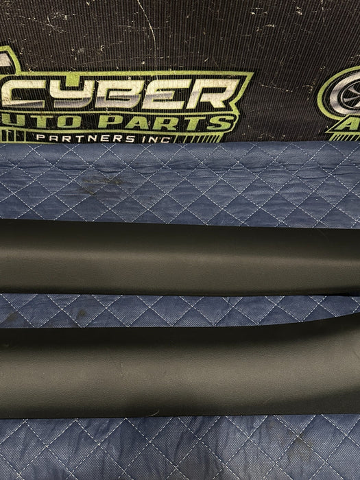 2014 AUDI R8 OEM LEFT RIGHT INNER DOOR SILL SCUFF PLATE COVER TRIM 420 853 905