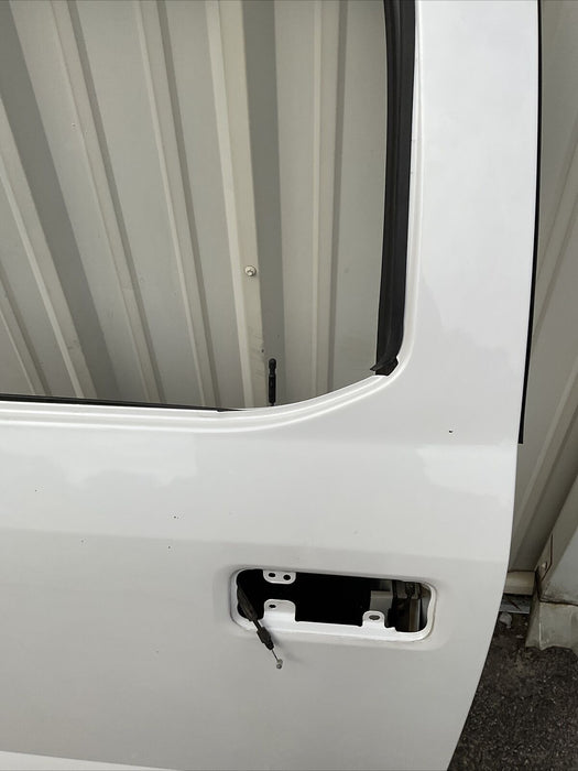 2017-2022 FORD F250 F350 F450 REAR DRIVER DOOR PEARL WHITE (PAINT CODE:UG) OEM