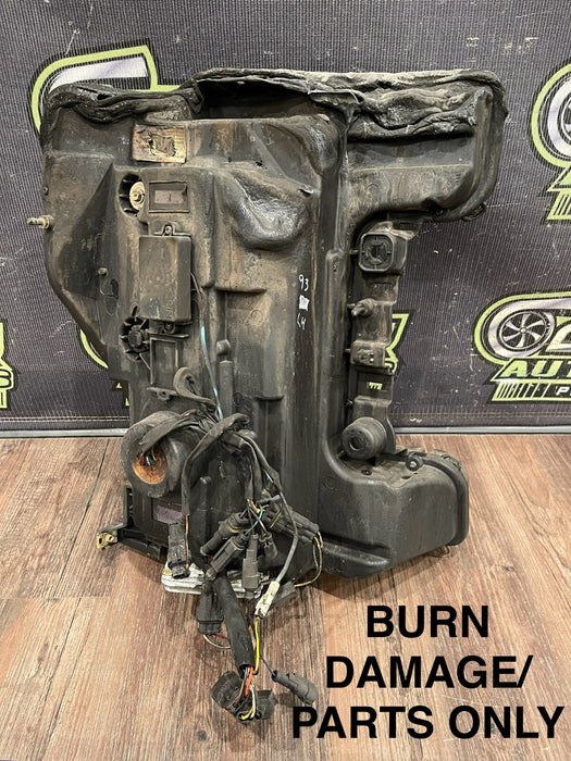 2017-2019 FORD F250 F350 F450 DRIVER LEFT LED HEADLIGHT OEM *BURNT/PARTS ONLY*