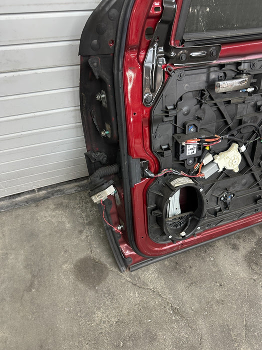 2015 DODGE RAM 2500 FRONT RIGHT RED DOOR SHELL OEM (PRP)