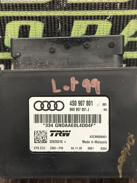 2021 AUDI R8 PARKING BRAKE CONTROL MODULE OEM 4S0 907 801