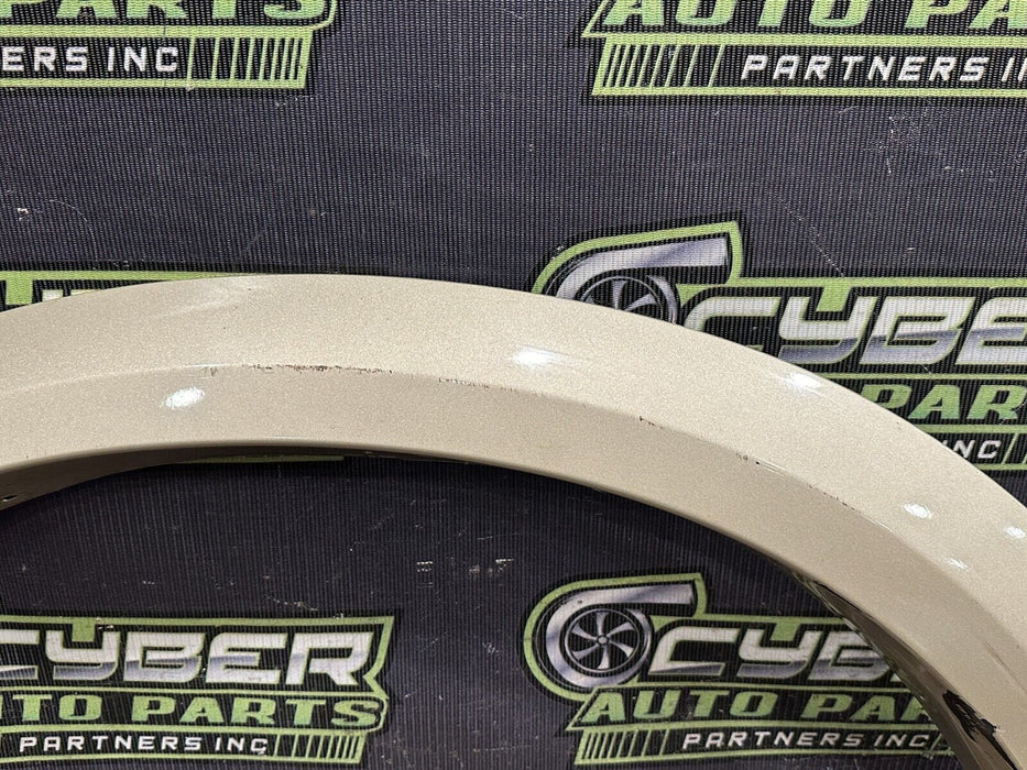 2017-2019 FORD F250 F350 F450 FRONT DRIVER LEFT FENDER FLARE WHITE GOLD (GN) OEM