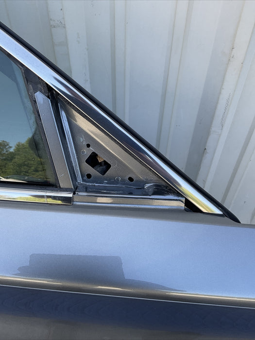 2014-2017 INFINITI Q50 RED SPORT FRONT PASSENGER RIGHT DOOR GREY METALLIC~DENT~