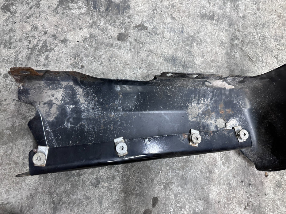 2020-22 FORD F250 F350 REAR RIGHT BUMPER CORNER AGATE BLACK (UM) OEM *FLAWS 3-9*