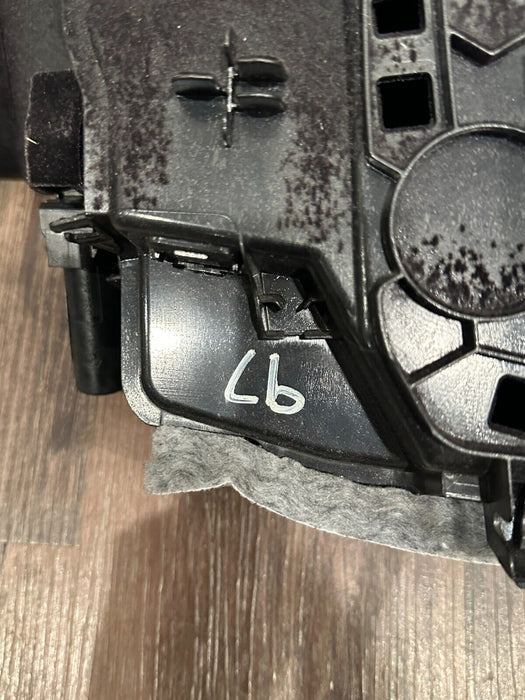 2020 BMW M4 F82 LEATHER GLOVE BOX STORAGE COMPARTMENT W BLUE STITCHING OEM