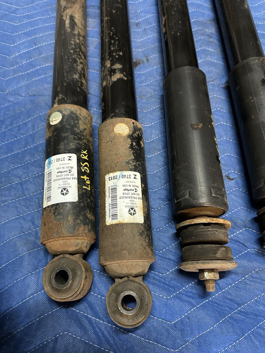 2017 DODGE RAM 3500 LARAMIE DIESEL FRONT/REAR LH RH SUSPENSION SHOCK ABSORBER