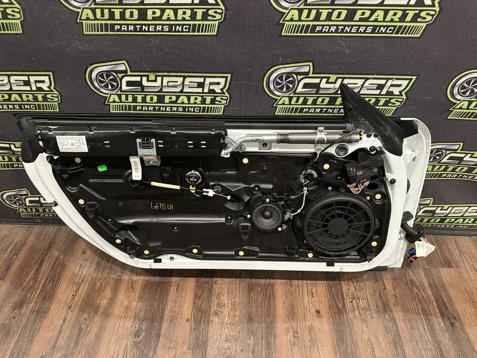 2014 PORSCHE 911 TURBO S DRIVER LEFT WHITE DOOR SHELL OEM *MINOR PAINT FLAW #5*