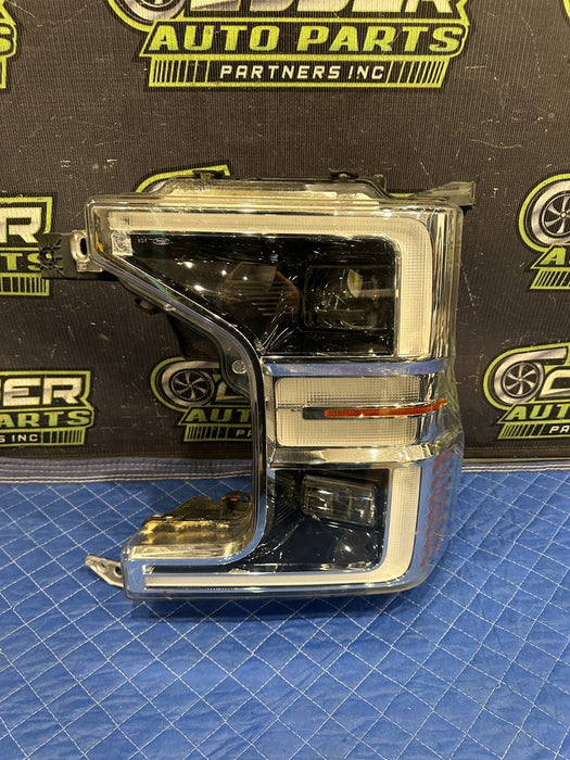 2020-2022 FORD F250 F350 F450 PASSENGER RIGHT LED HEADLIGHT OEM *RESIDUE #5*