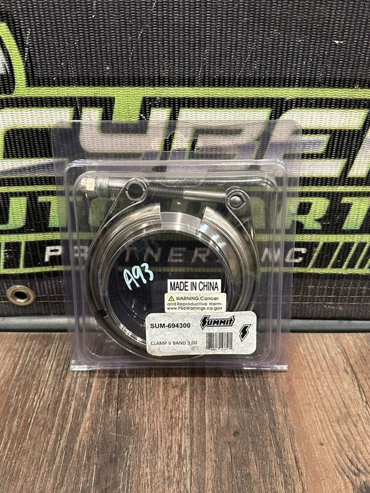 SUMMIT RACING INTERLOCKING V BAND 3 INCH EXHAUST CLAMP SUM-694300 OEM