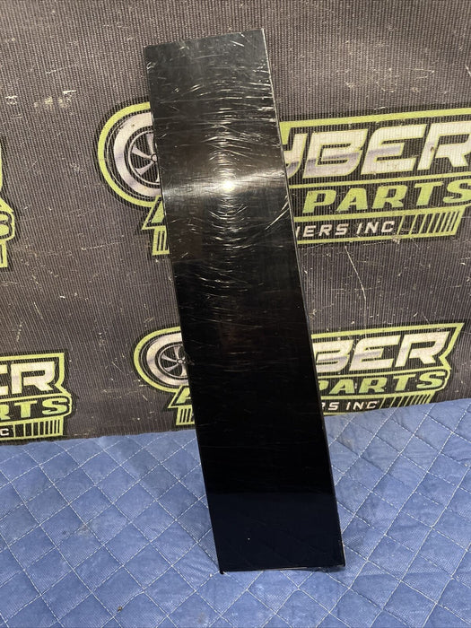 2017 FORD F250 F350 FRONT RIGHT GLOSS EXTERIOR B PILLAR DOOR TRIM OEM~SCRATCHES~