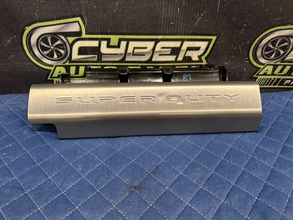 2017-2019 FORD F450 SUPER DUTY PLATINUM UPPER GLOVE BOX STORAGE OEM *MINOR DENTS